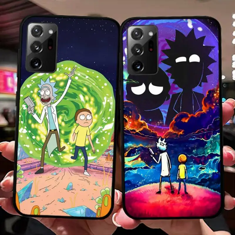 

Cute R-Ricks Phone Case for Samsung Note 5 7 8 9 10 20 pro plus lite ultra A21 12 72