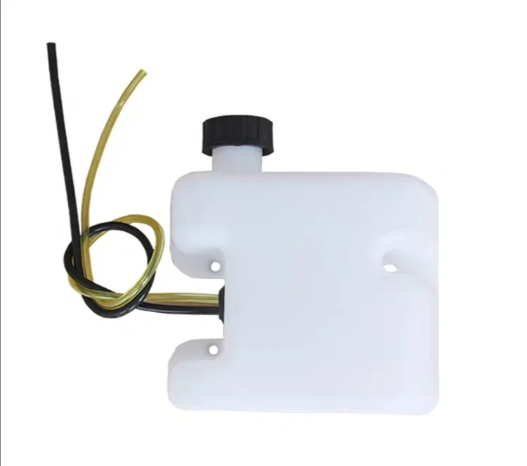 Plastic Fuel Gasoline Tank Complete Set For 4 Stroke 3.6/4.0 Hp Air-Cooled Outboard 142 144F 49CC 53CC GXH50 Engine Motor enlarge