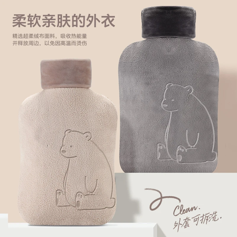 

Cute Hot Water Bottle For Girls Free Shipping Cartoon Seal Up Hot Water Bag Gift Hand Armers Animation Warm Winter Keep Warm