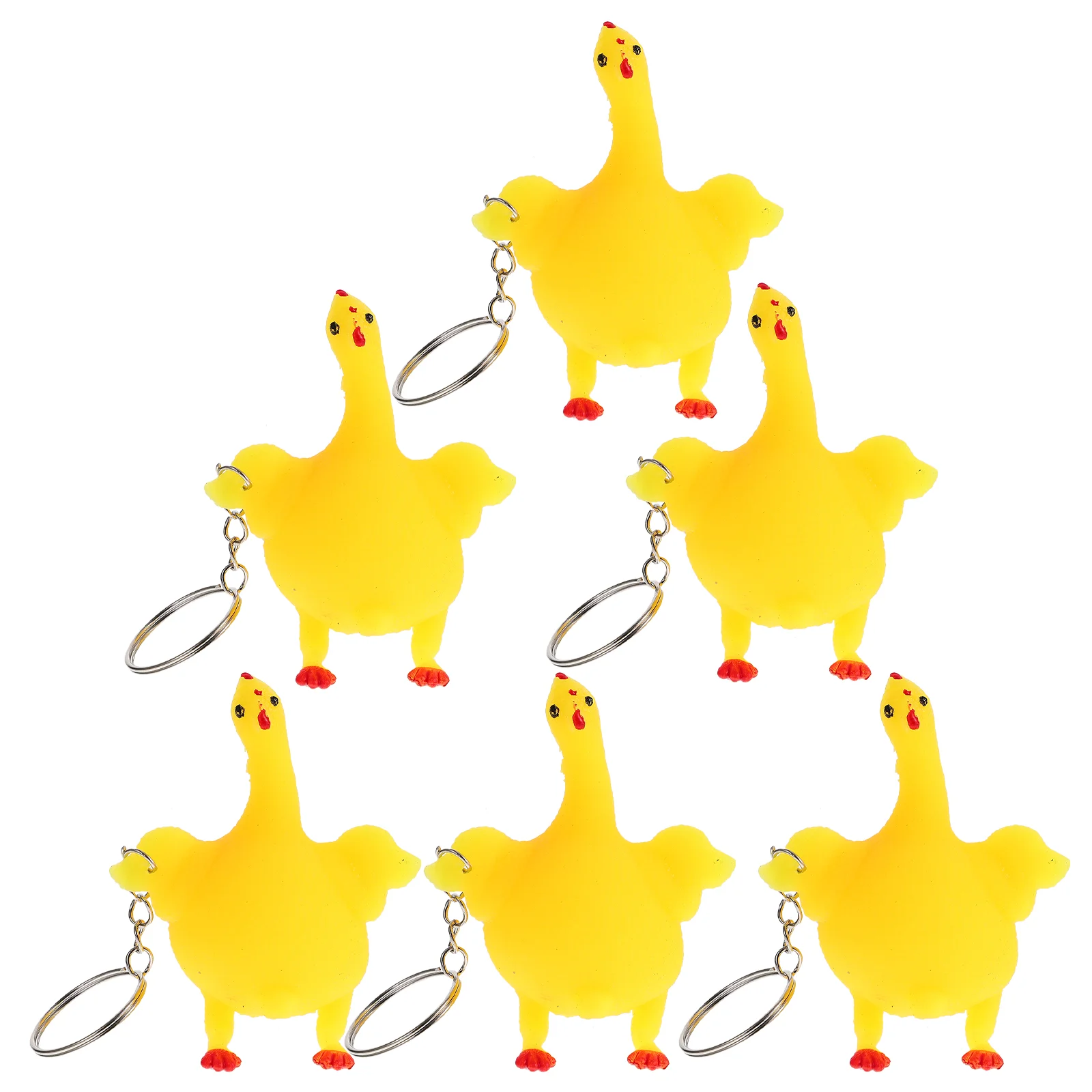 

6 шт., детский игрушечный курица