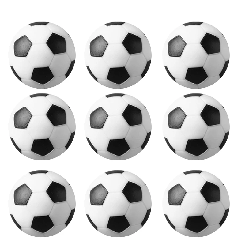 

10pcs/lots Plastic Soccer Table Football Ball 32mm 36mm Football Mini Ball Table Game Accessories Family Kids Entertainment