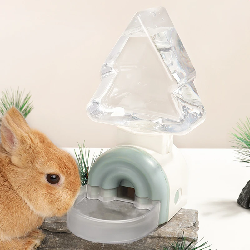 Plastic Hamster Drinker Water 520mL Bottle Dispenser Feeder Bowl Pet Rabbit Supplies Detachable Drinking Fountain