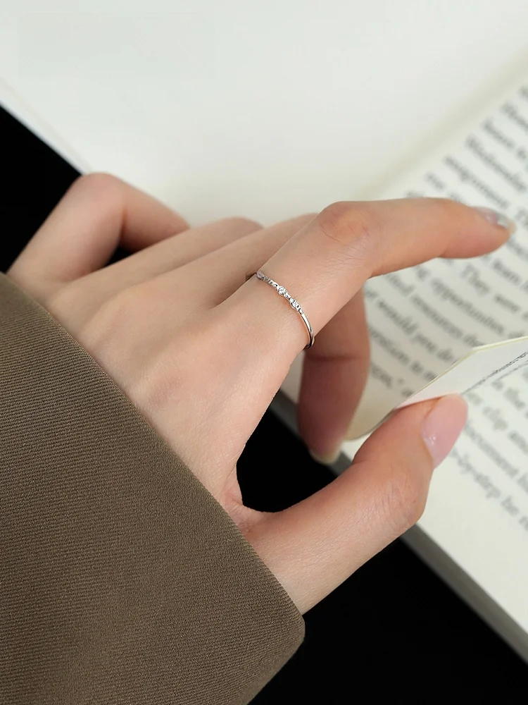 Кольцо с бриллиантом Xign легкий роскошный дизайн кольцо на указательный палец