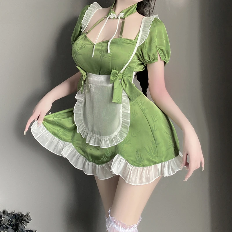 

Cute Anime Girl Maid Cosplay Costumes Kawaii Lolita French Dress Woman Waitress Party Stage Japanese Cafe Sexy Lingerie Babydoll
