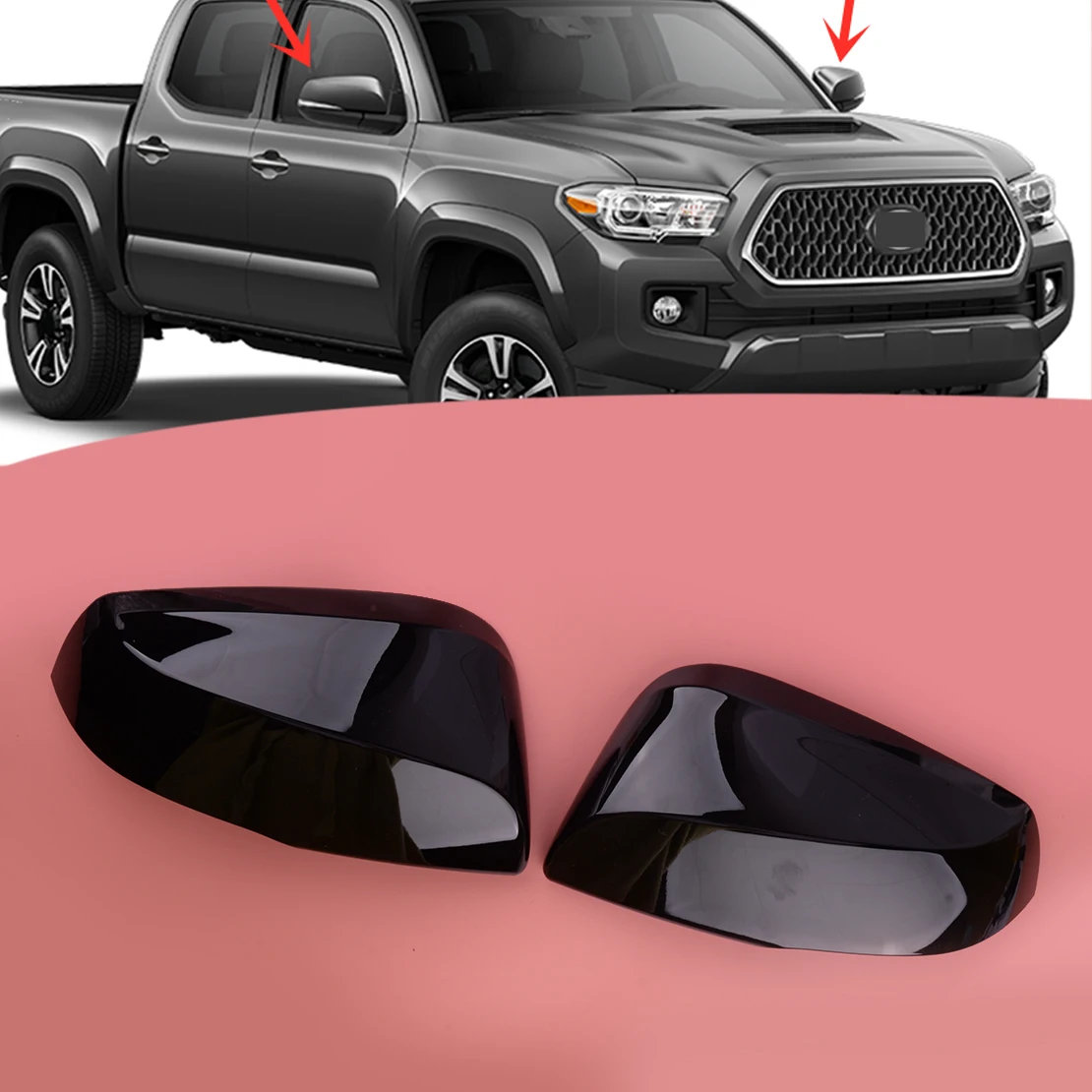 

1 пара, автомобильные чехлы для Toyota Tacoma 2016 2017 2018 2019 2020 2021 2022