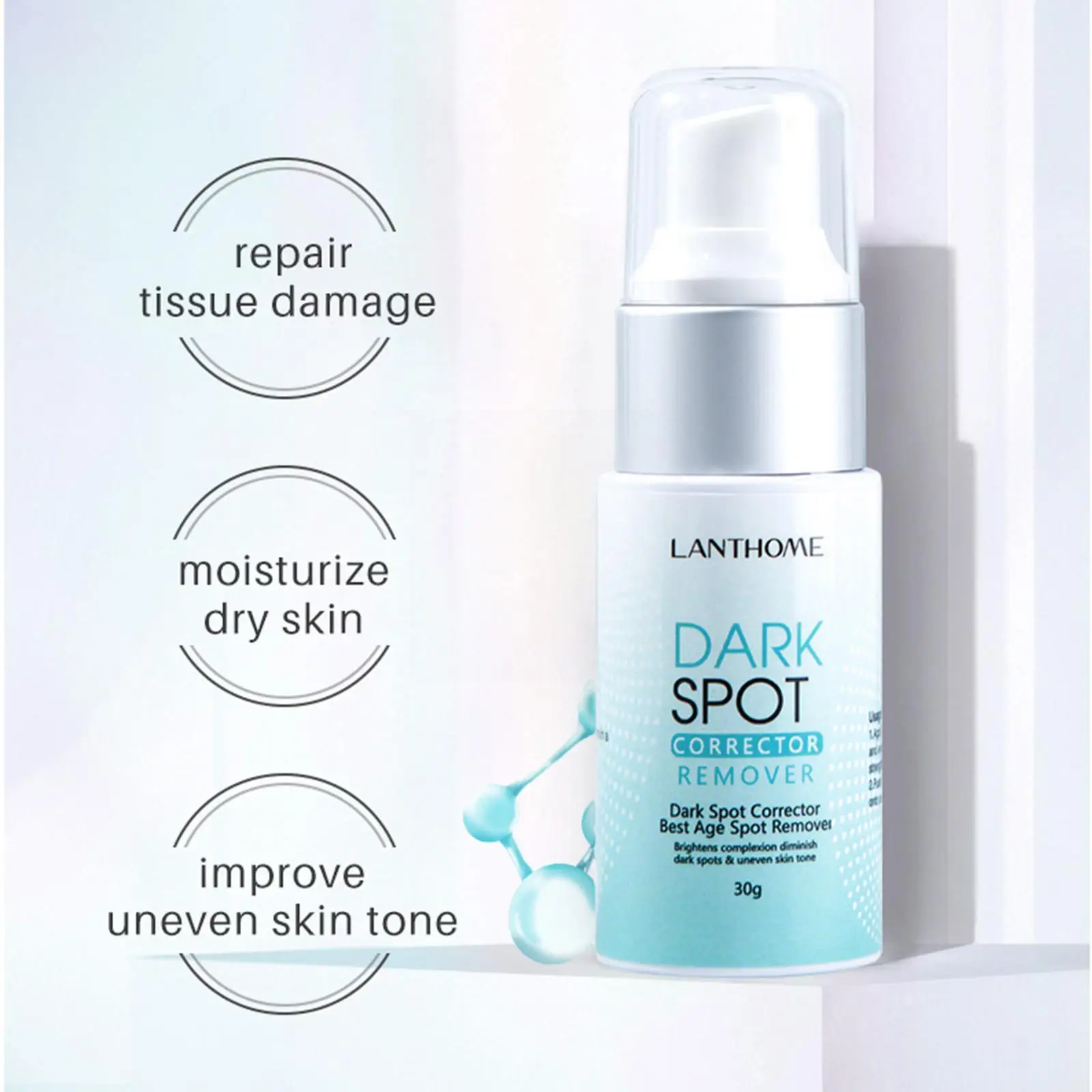 

Lanthome Dark Spot Remover Cream Whitening Corrector Emulsion Moisturizing Spot Skin Improve Freckle Anti-Aging Care Barrie J9W3