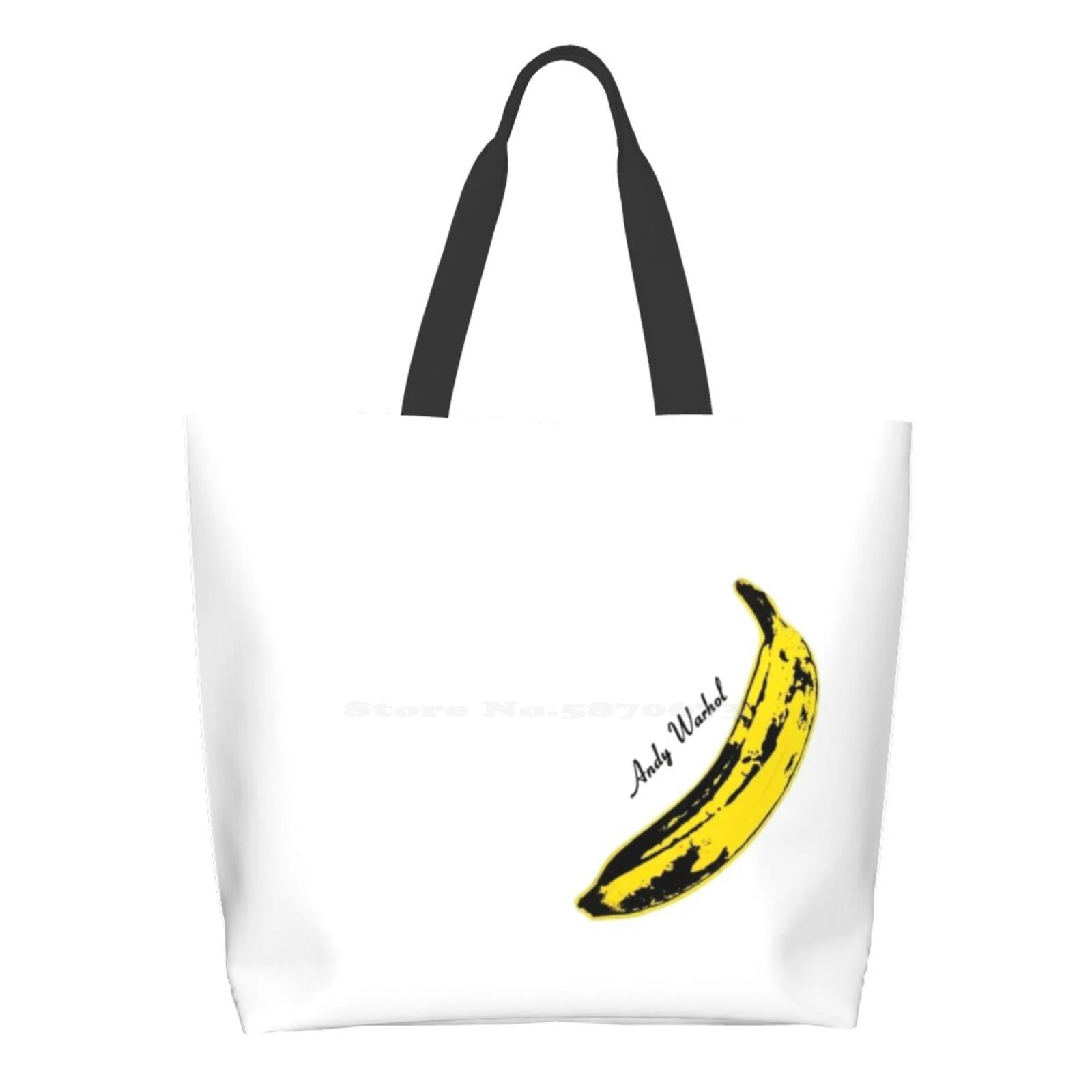 

Маска Банановая многоразовая, домашняя сумочка-тоут, мешок для хранения, карикатура банана, Энди, забавная пародия, гипечудовище, банан-арт