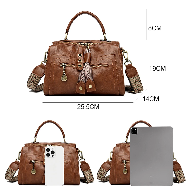 Модные тенденции 2024 мягкие новые модные многофункциональные женские сумки