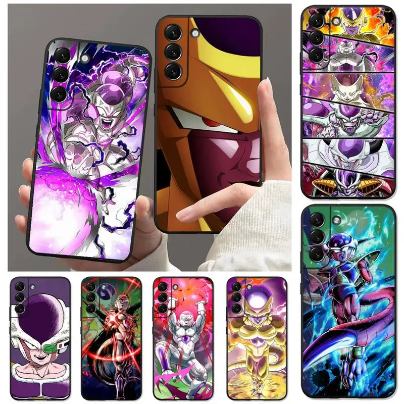 

Dragon Ball Z Golden Frieza DBZ Phone Case for Samsung Galaxy S22 S21 Ultra S20 FE S10 S9 Plus 5G lite 2020 Soft Funda Cover