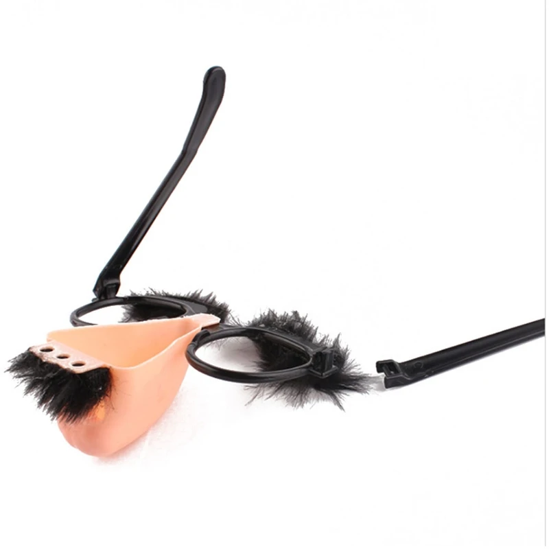 Хэллоуин пластиковые забавные очки с большим носом вечеринка для детей и