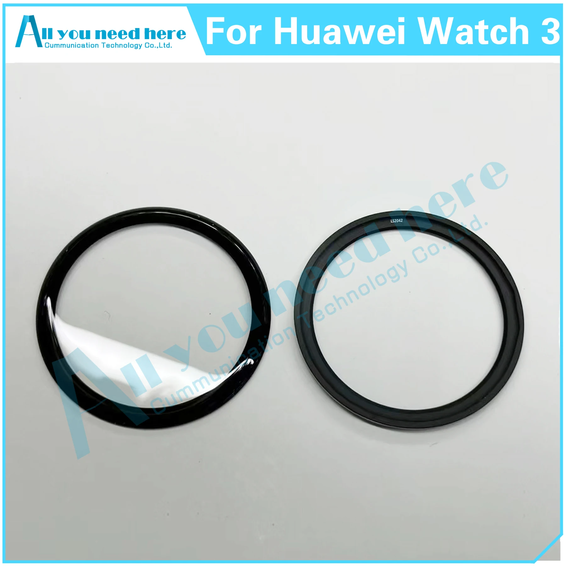 Фото Внешнее стекло для часов Huawei Watch 3 46 мм, ЖК-дисплей, сенсорный экран, внешнее стекло для замены объектива №1