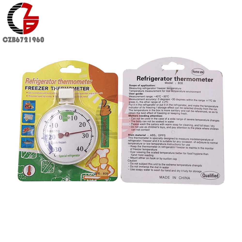 

Термометр для холодильника diymore