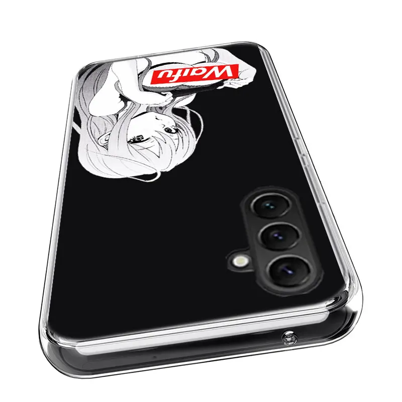 Чехол для телефона Sugoi Senpai Anime Waifu Samsung A02S A03S A13 A23 A33 A52S A12 A22 A32 Galaxy A51 A71 A41 A21 A31 A53 A73 A11 A01