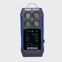 bosean detector de gas analyzer atex certified portable multi gas detector for co o2 h2s lel ch4