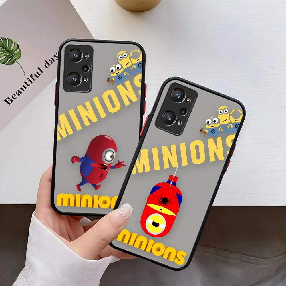 

The Movie M-Minions-s Despicable-Me Shockproof Case For Realme 3 5 6 7 7I8 8I 9 10 GT MASTER NEO2 X7 XT PRO 5G PLUS Case Carcasa