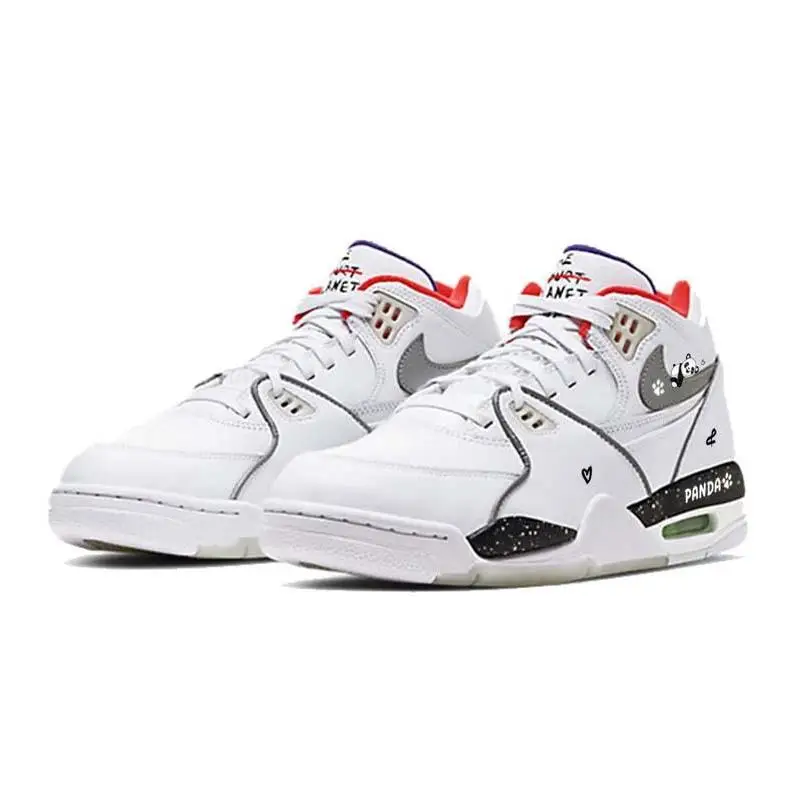 【Настроить】Nike Air Flight 89 винтажные баскетбольные кроссовки мужские CW2616-101