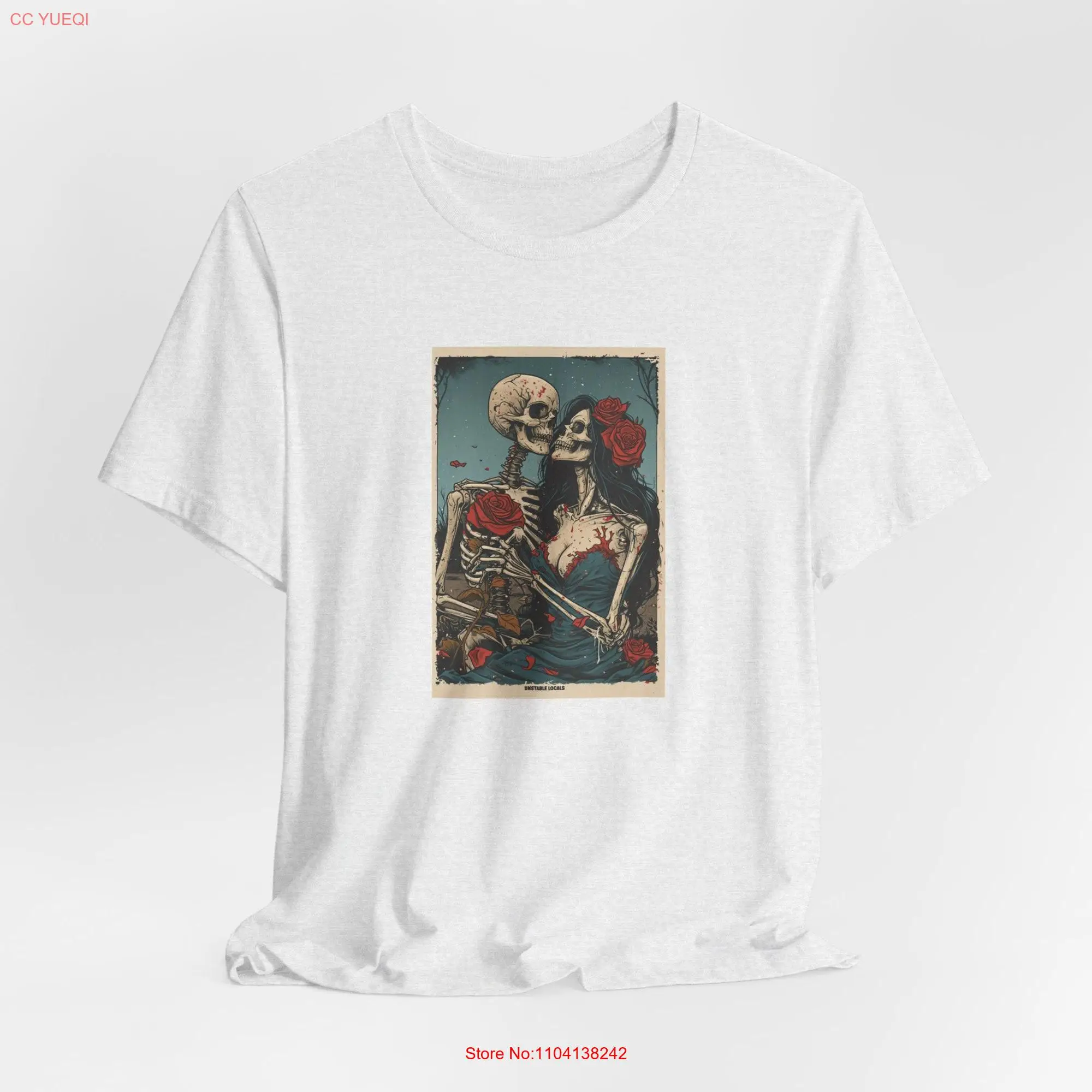 Нестабильная футболка для местных жителей уличная одежда с длинным или коротким