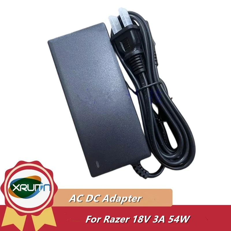 18V 3A 2.8A AC Adapter For Razer Leviathan RC30-012601 Elite Gaming Music SoundBar Speaker RZ05-01260100 R3U1 DYS650-180280W-K