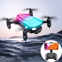 k9 rc mini drone 4k dual camera wifi fpv aerial photography helicopter foldable quadcopter infrared obstacle avoidance drone toy