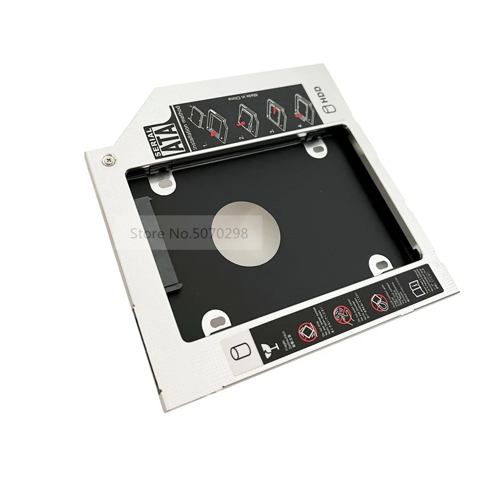 9 5 мм SATA 2nd HDD SSD жесткий диск Оптический отсек Caddy рамка для Fujitsu SH560 SH760 SH771 S6520 P8020 S6421