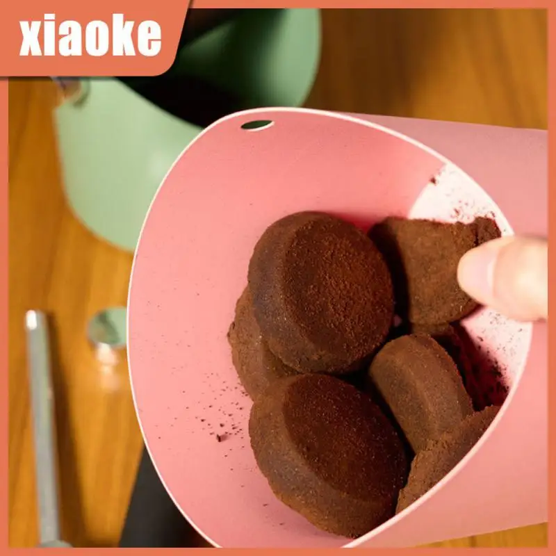 

Plastic Grounds Box 6-color Easy And Convenient Coffee Grounds Bin Household Small Coffee Knocking Slag Bucket Coffee Holder