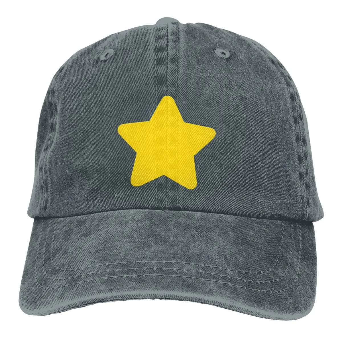 

Pure Color Dad Hats Steven Universe Star Women's Hat Sun Visor Baseball Caps Peaked Cap