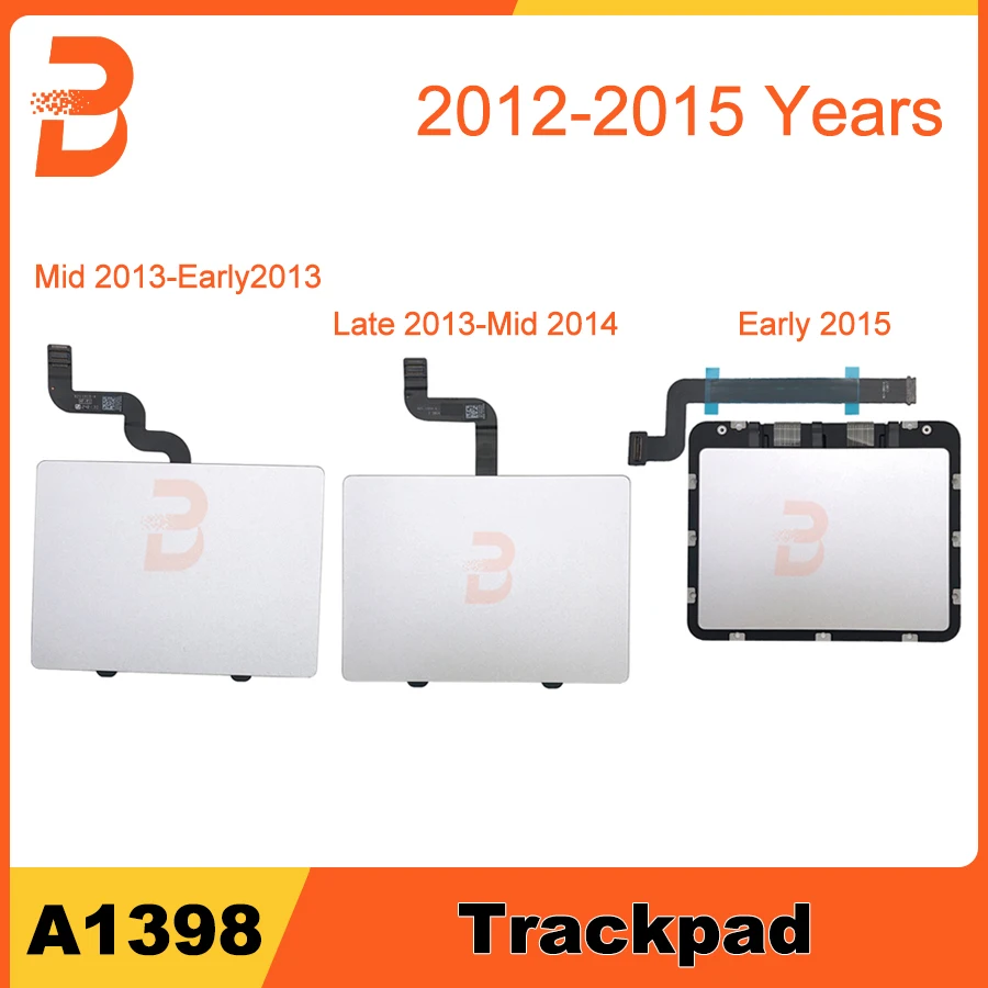 

Оригинальный планшет A1398 с гибким кабелем для Macbook Pro Retina 15 дюймов, сенсорная панель A1398 2012 2013 2014 2015 года