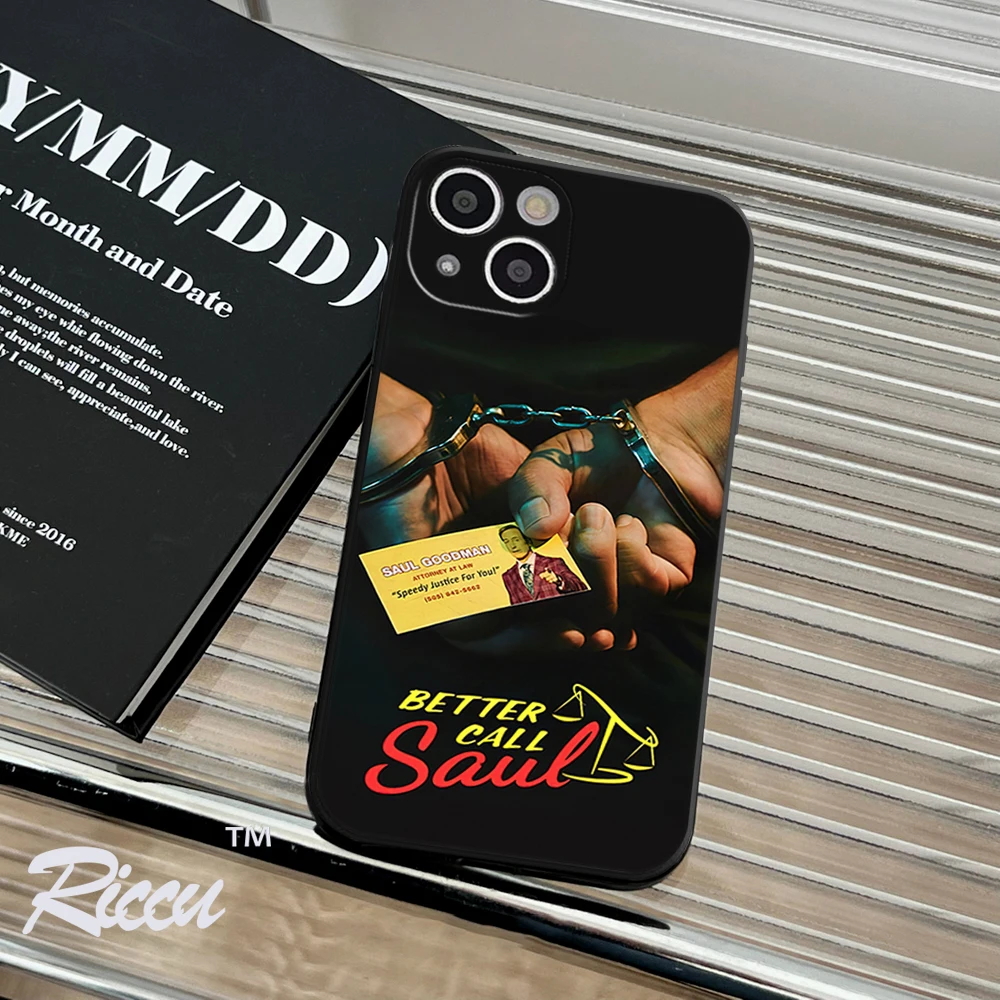 

RICCU FOR IPhone 14 Better Call Saul Phone Case IPhone 14 11 12 Pro 8 7 Plus X 13 Pro MAX SE2020 6 Plus XR XS 13 Covers