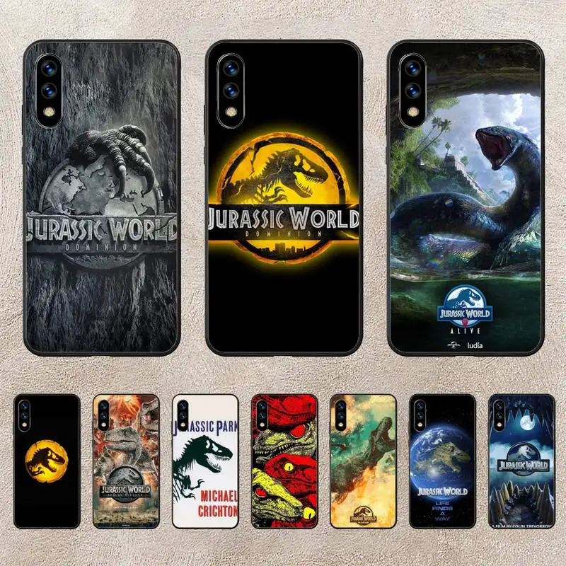 

Jurassic World Phone Case For Huawei G7 G8 P7 P8 P9 P10 P20 P30 Lite Mini Pro P Smart Plus Cove Fundas