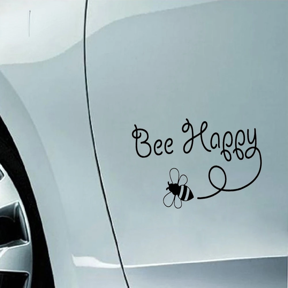 

Виниловая наклейка для автомобиля с изображением милой пчелы, 18 см * 12 см