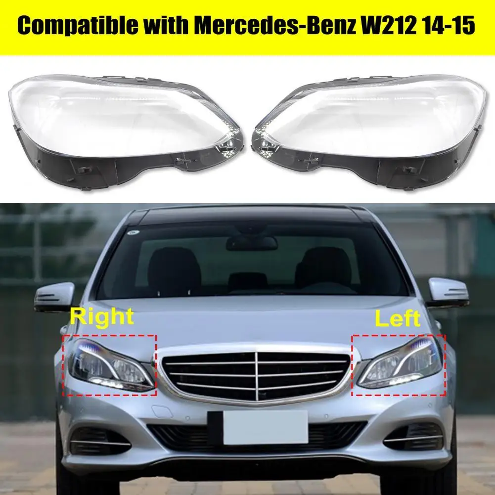 

Excellent Headlight Shell Professional Long Service Life Plastic for Mercedes-Benz W212 14-15