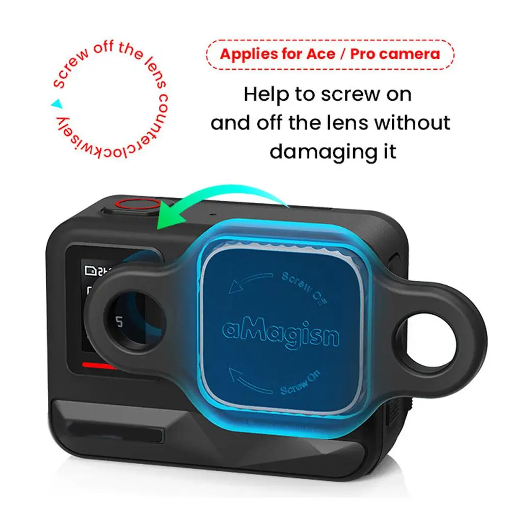 Для Insta360 Ace Pro/Ace водонепроницаемый Фильтр Защитный Объектив анти-туман и