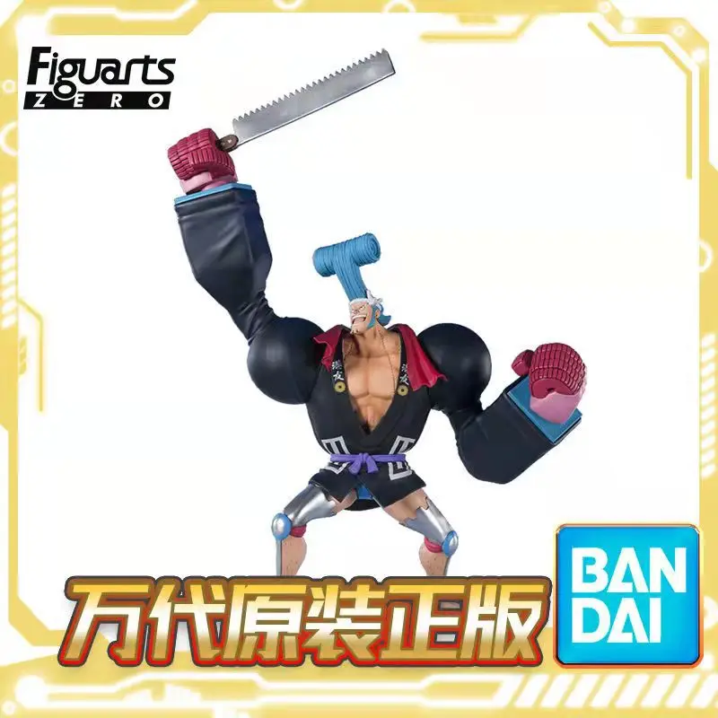 

In Stock Tronzo Original Bandai Figuarts Zero FZ One Piece Wano Country FRANKY Aciton Figure Toy Gifts Collection Decoration