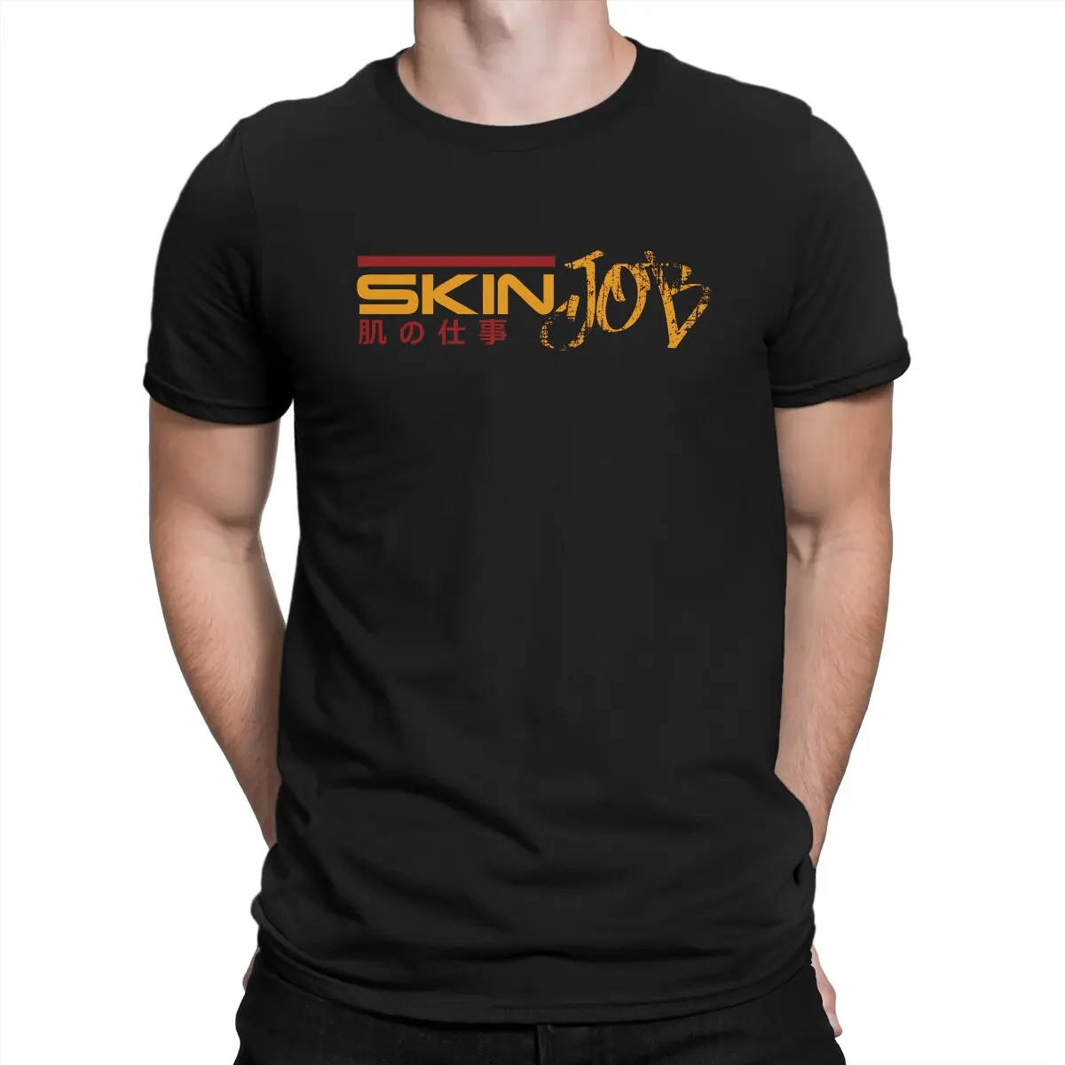 

Tyrell Corporation Nexus 6 Skin Job Men's T Shirts Blade Runner 2049 K Film Casual Tees Short Sleeve O Neck T-Shirts Original