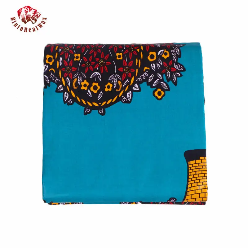 2022 Hot Selling Africa Cotton Fabric Bazin Riche African Wax Clothing Ankara for Wedding Dress 24FS1100 | Дом и сад