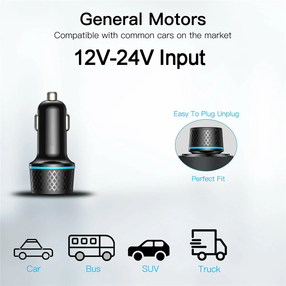 Автомобильное зарядное устройство OLAF USB C QC 3 0 40 Вт 4A Тип PD Быстрая зарядка для iPhone