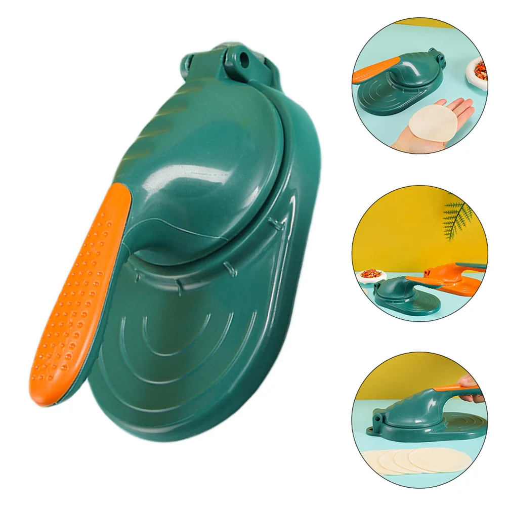 

Press Dumpling Maker Dough Presser Stamp Tortilla Empanada Pastry Wrapper Pierogi Machine Skingyoza Wonton Ravioli Tool Pies