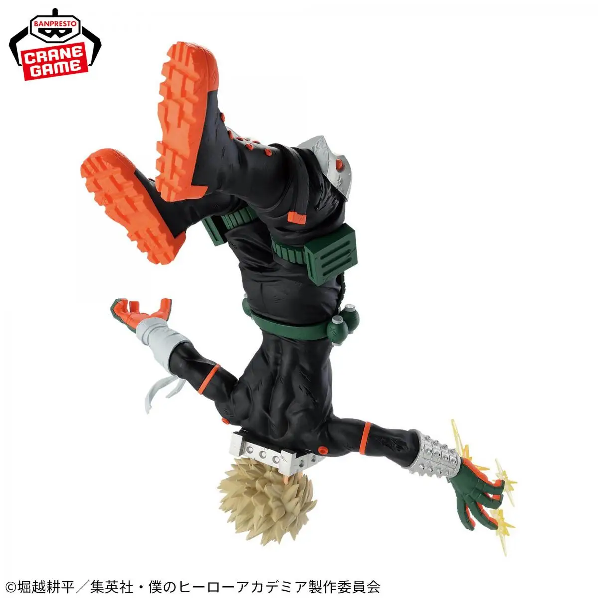 Фото Оригинальная фигурка BANDAI My Hero Academia MAXIMATIC KATSUKI BAKUGO, экшн-игрушки, фигурки, модель из ПВХ, коллекционная статуя, игрушки для детей, подарки №5