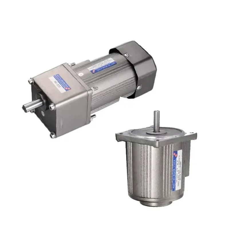 Фото Миниатюрный редукторный двигатель переменного тока Taili 6-2200 Вт, 1-фазный 110/220 В, 3-фазный 220/380 В, с низким уровнем шума, высоким крутящим моментом и медной обмоткой №3
