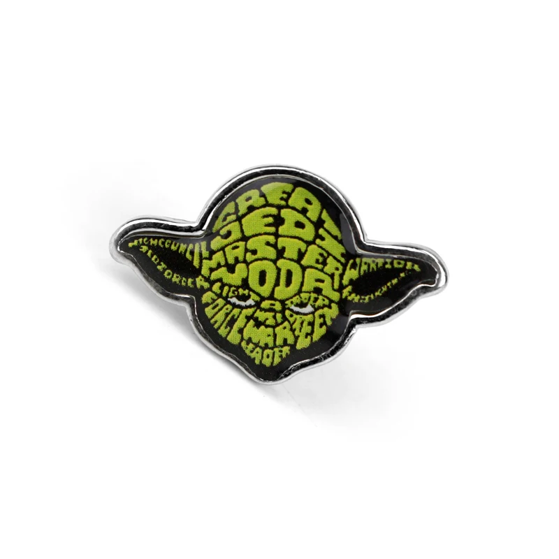 

Star Wars Enamel Lapel Pins Cute Cartoon Yoda Metal Badge Anime Brooches for Backpack Accessories Fashion Jewelry Gifts