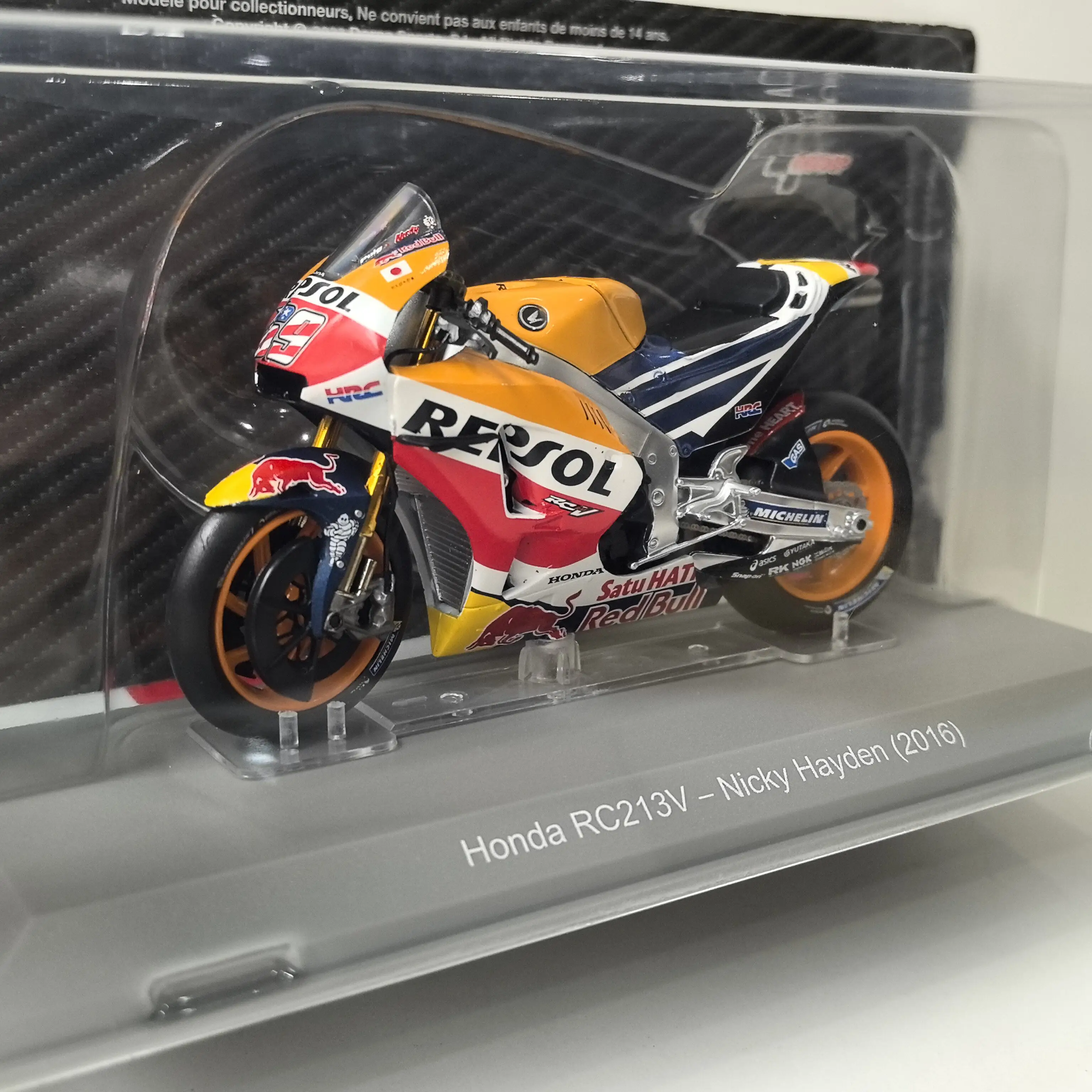 Модель IXO 1:18 Honda RC213V 2016 года # Мотоциклетная модель из сплава 69 Alloy (art.: 3920da81028f0) - 3920da81028f0