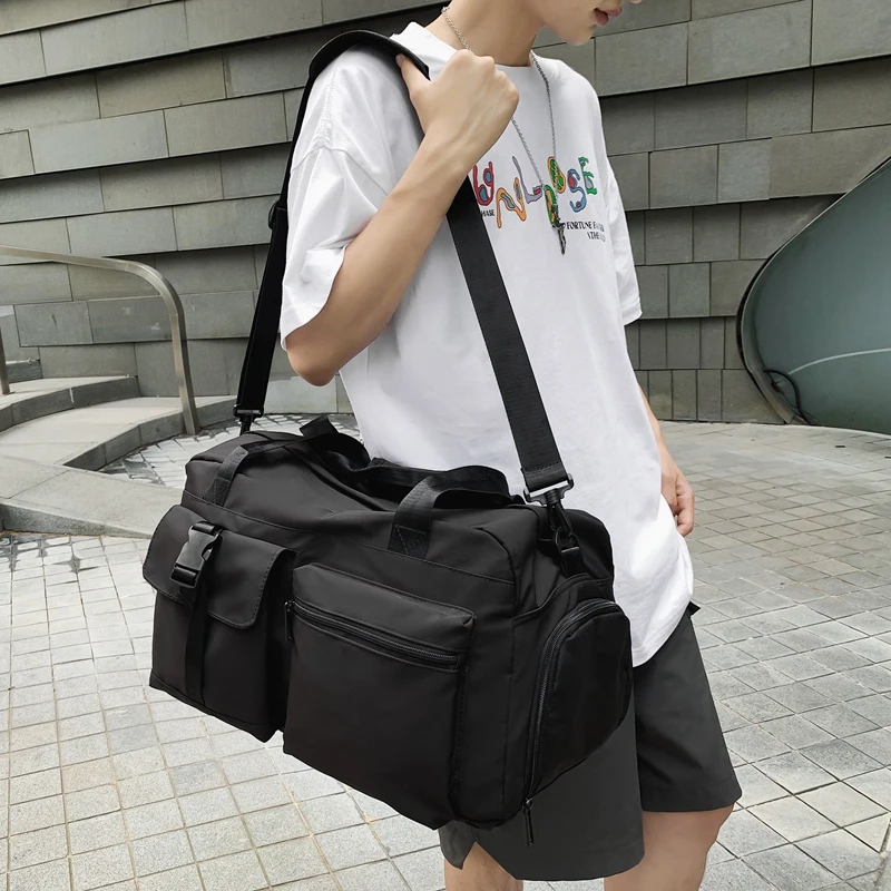 

Tiptoegirls Casual Nylon Travel Shoulder Hand Bag High Quality Dural Yoga Bag Large Outdoor Training Sport Bag Mala De Viagem