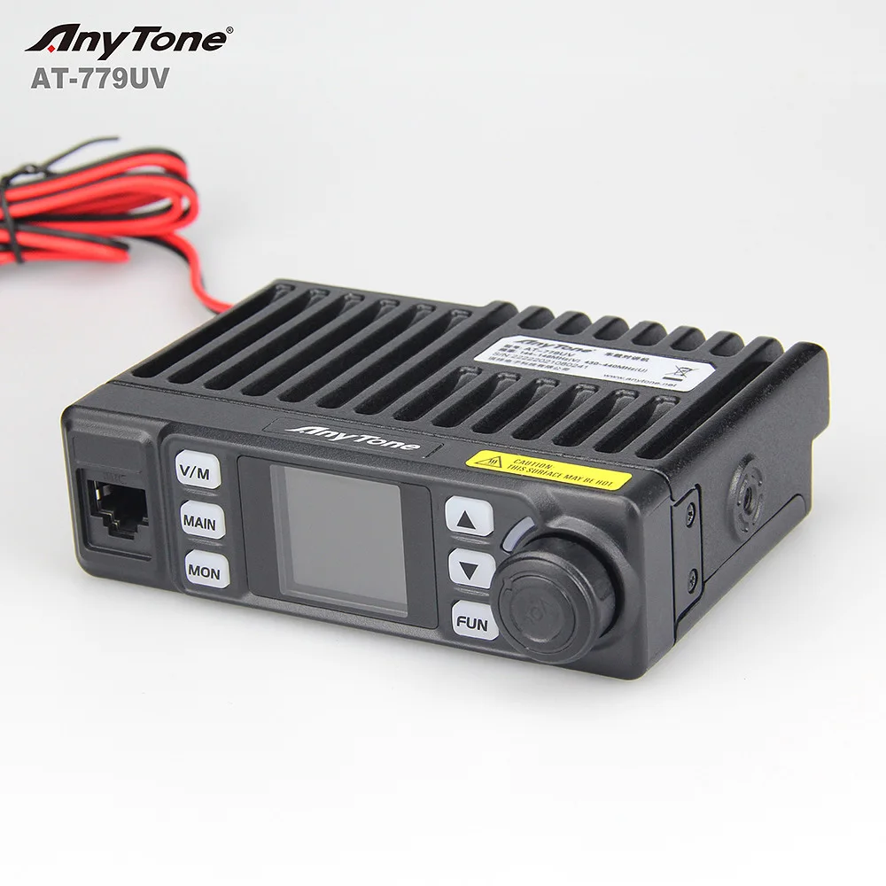 AnyTone Mobile Amateur Radio AT-779UV 20W Dual Band VHF/UHF 136-174MHz/400-490MHz  Long Range Scanning Receiver enlarge