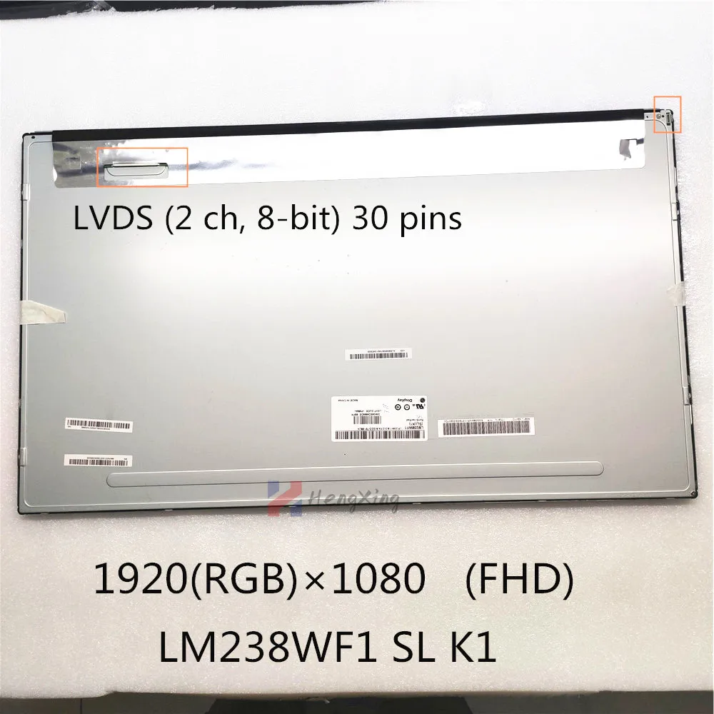 Оригинальный ЖК-экран A + 23 8 дюйма планшетофон LM238WF1 SL K1 SLK1 матричная панель 1920X1080 FHD