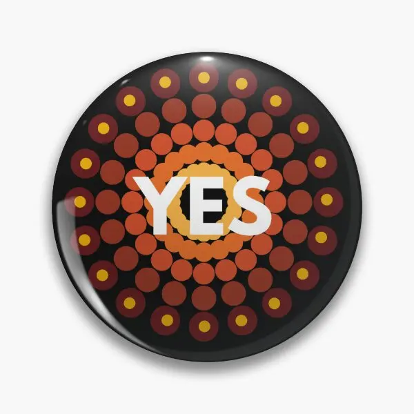 

Yes To The Voice To Parliament Soft Button Pin Lover Creative Jewelry Cute Collar Badge Clothes Gift Hat Metal Decor Lapel Pin