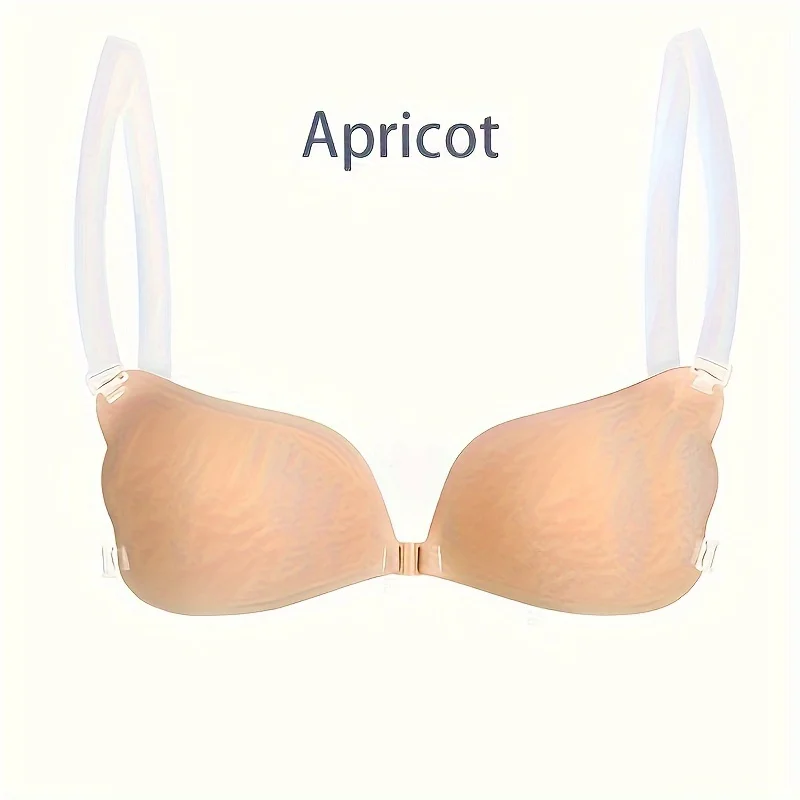 Силиконовые однотонные многоразовые вставки для бюстгальтеров женщин с