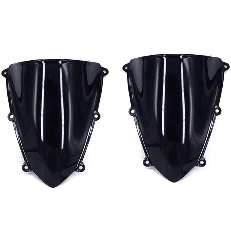 

2X Motorcycle Windshield Windscreen Double Bubble For Honda CBR600RR 2007-2012