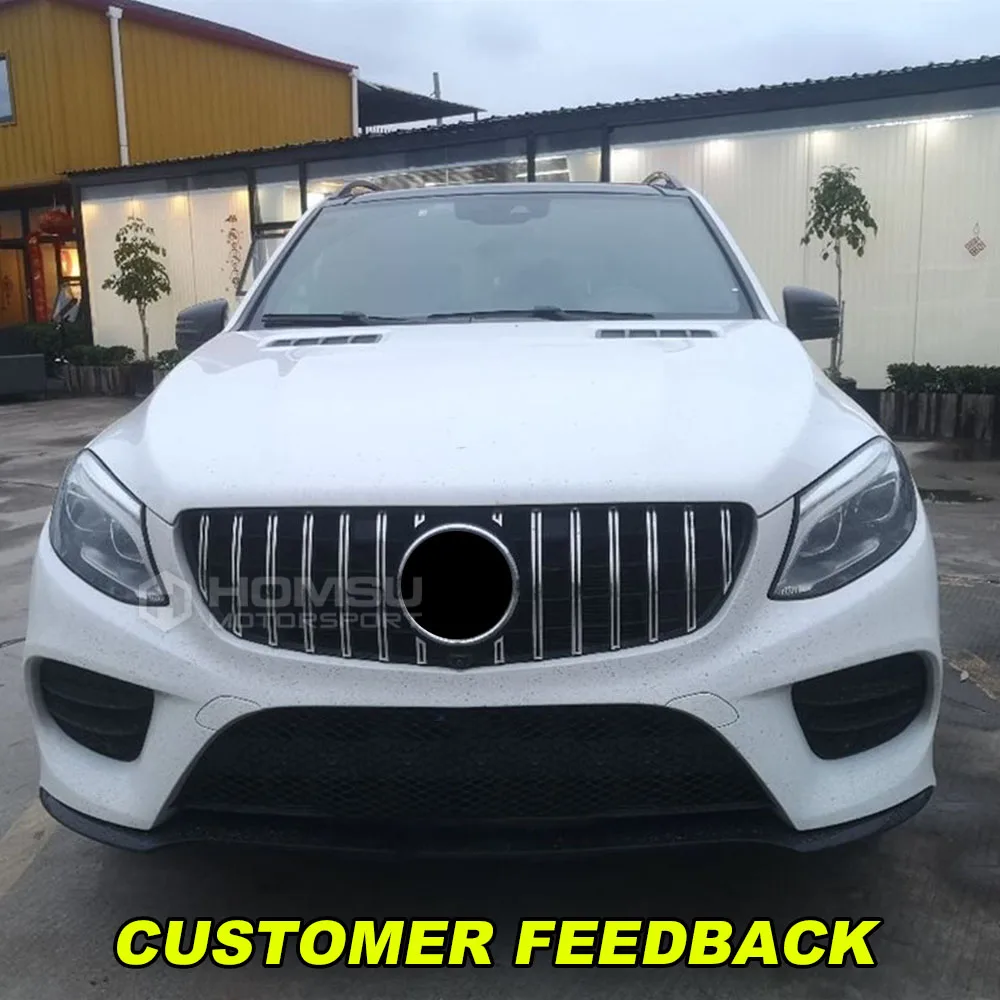Автомобильная решетка для Mercedes GLE Coupe c292 w292 Gle SUV W166 Racing Gt 350 d 2015 2016 2017 2018 + - купить по