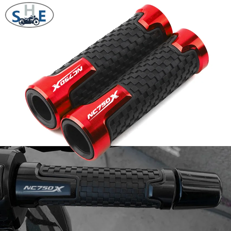 

Multiple Colors For HONDA NC750X NC 750X 2014-2021 Motorcycle CNC Accessories Anti-Slip Rubber Handlebar Grip Size 7/8"22mm