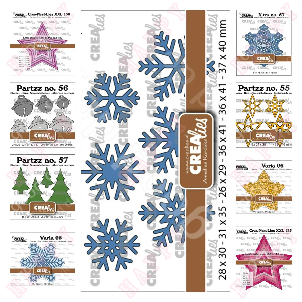 

Christmas Metal Cutting Dies Star Hanging On Tree DIY Scrapbooking Paper Diary Decoration Manual Handmade For 2022 Embossing New